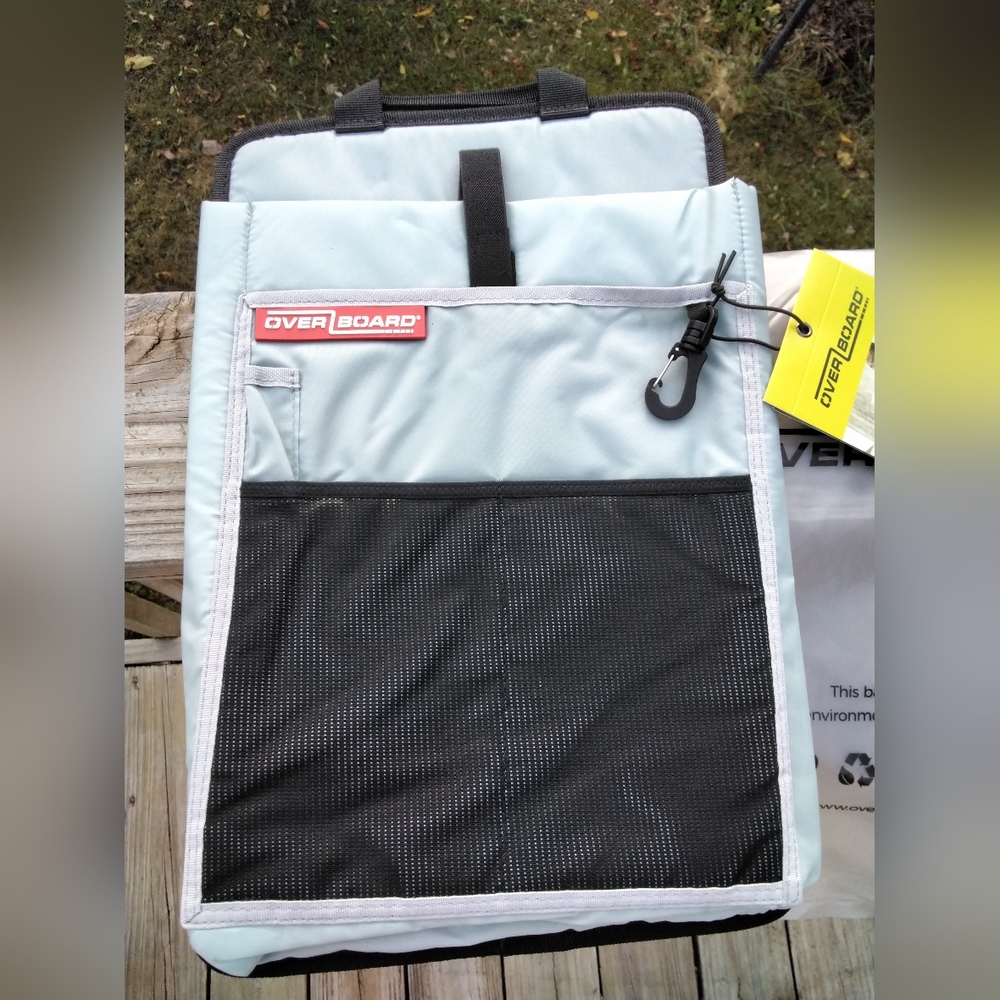 Waterproof backpack organizer/laptop compartment
